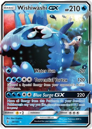 Wishiwashi GX (38/145) [Sun & Moon: Guardians Rising]-1
