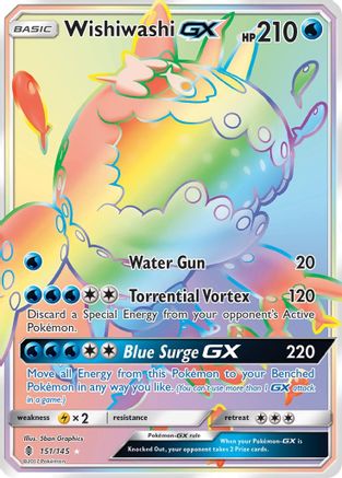 Wishiwashi GX (151/145) [Sun & Moon: Guardians Rising]-1