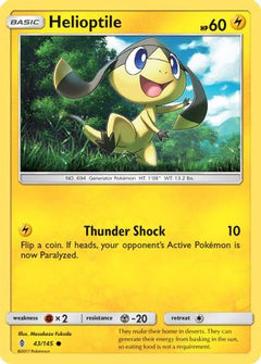 Helioptile (43/145) [Sun & Moon: Guardians Rising]-1