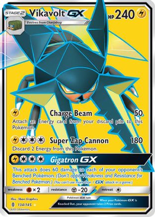 Vikavolt GX (134/145) [Sun & Moon: Guardians Rising]-1