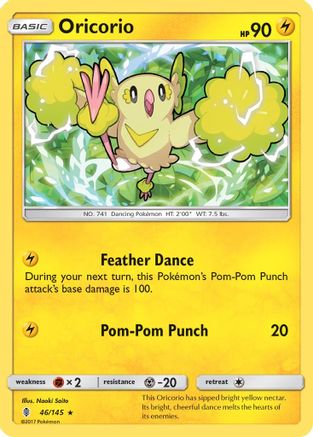 Oricorio (46/145) [Sun & Moon: Guardians Rising]-1