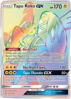 Tapu Koko GX (153/145) [Sun & Moon: Guardians Rising]-1
