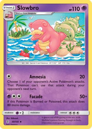 Slowbro (49/145) [Sun & Moon: Guardians Rising]-1
