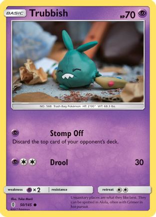 Trubbish (50/145) [Sun & Moon: Guardians Rising]-1