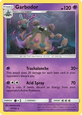 Garbodor (51/145) [Sun & Moon: Guardians Rising]-1