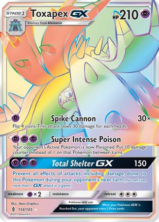 Toxapex GX (154/145) [Sun & Moon: Guardians Rising]-1