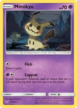 Mimikyu (58/145) [Sun & Moon: Guardians Rising]-1