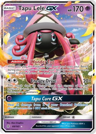 Tapu Lele GX (60/145) [Sun & Moon: Guardians Rising]-1