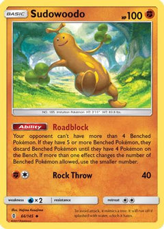 Sudowoodo (66/145) [Sun & Moon: Guardians Rising]-1