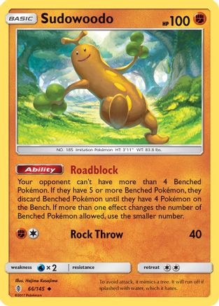 Sudowoodo (66/145) [Sun & Moon: Guardians Rising]-1