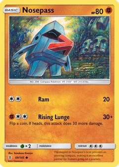 Nosepass (69/145) [Sun & Moon: Guardians Rising]-1