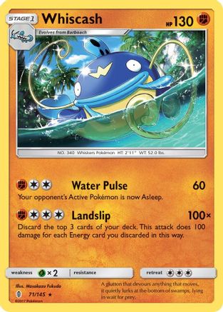 Whiscash (71/145) [Sun & Moon: Guardians Rising]-1