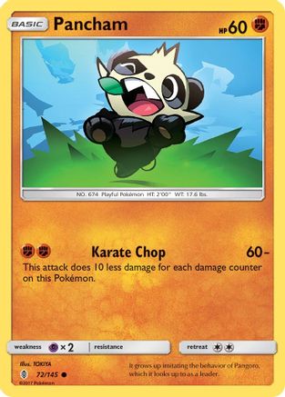 Pancham (72/145) [Sun & Moon: Guardians Rising]-1