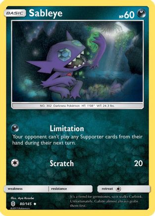 Sableye (80/145) [Sun & Moon: Guardians Rising]-1