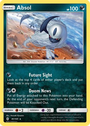 Absol (81/145) [Sun & Moon: Guardians Rising]-1