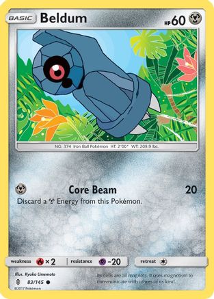 Beldum (83/145) [Sun & Moon: Guardians Rising]-1