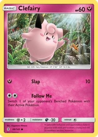 Clefairy (88/145) [Sun & Moon: Guardians Rising]-1