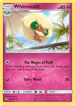 Whimsicott (91/145) [Sun & Moon: Guardians Rising]-1