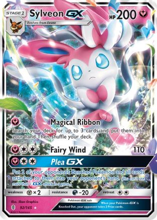Sylveon GX (92/145) [Sun & Moon: Guardians Rising]-1