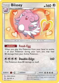 Blissey (102/145) [Sun & Moon: Guardians Rising]-1