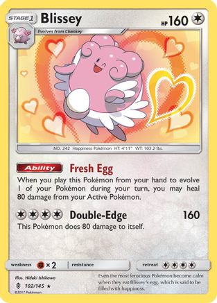 Blissey (102/145) [Sun & Moon: Guardians Rising]-1