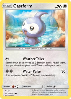 Castform (105/145) [Sun & Moon: Guardians Rising]-1