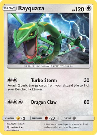 Rayquaza (106/145) [Sun & Moon: Guardians Rising]-1