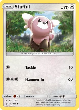 Stufful (112/145) [Sun & Moon: Guardians Rising]-1