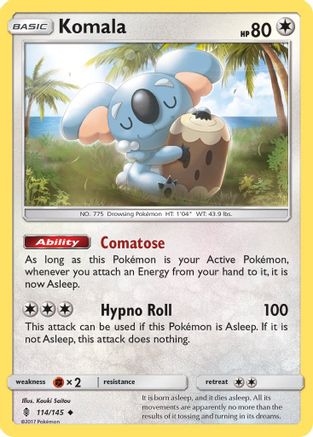 Komala (114/145) [Sun & Moon: Guardians Rising]-1