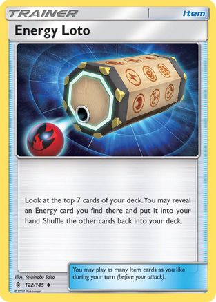 Energy Loto (122/145) [Sun & Moon: Guardians Rising]-1