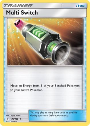Multi Switch (129/145) [Sun & Moon: Guardians Rising]-1