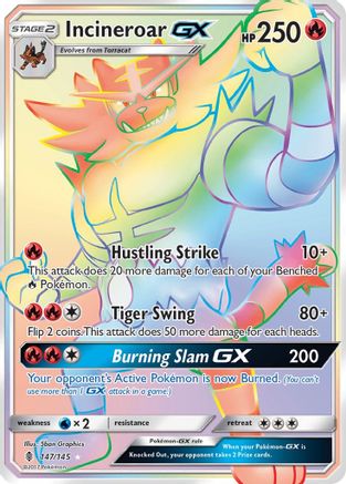 Incineroar GX (147/145) [Sun & Moon: Guardians Rising]-1