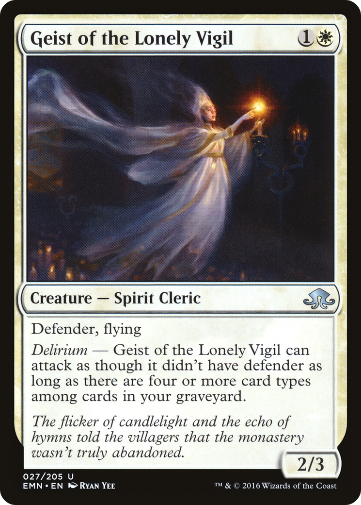 Geist of the Lonely Vigil [Eldritch Moon]-1