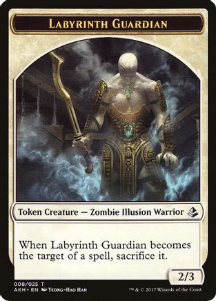 Labyrinth Guardian // Insect Double-Sided Token (AKH-8 // 19) - Amonkhet-1