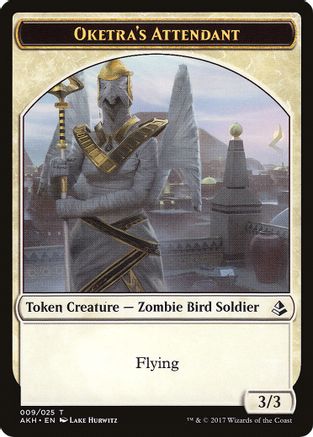 Oketra's Attendant // Beast Token (AKH-9 // 21) - Amonkhet-1