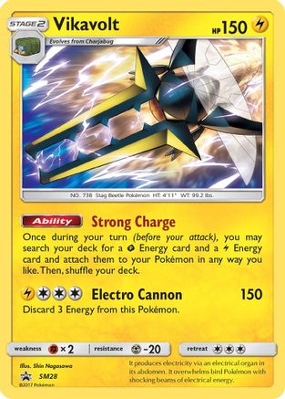 Vikavolt (SM28) [Sun & Moon: Black Star Promos]-1