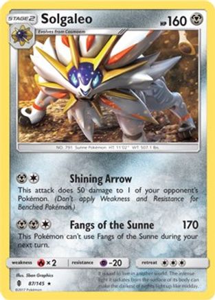 Solgaleo (87/145) (Theme Deck Exclusive) [Sun & Moon: Guardians Rising]-1