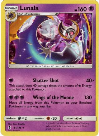Lunala (61/145) (Theme Deck Exclusive) [Sun & Moon: Guardians Rising]-1