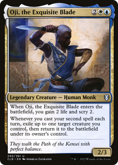 Oji, the Exquisite Blade (CLB-290) - Commander Legends: Battle for Baldur's Gate-1