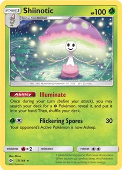Shiinotic (17/149) (Theme Deck Exclusive) [Sun & Moon: Base Set]-1