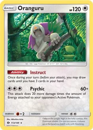 Oranguru (113/149) (Theme Deck Exclusive) [Sun & Moon: Base Set]-1