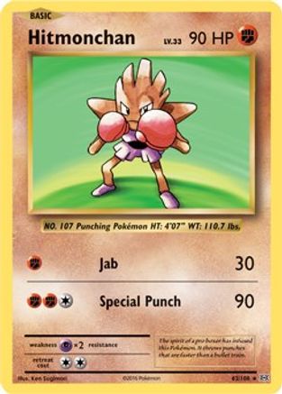 Hitmonchan (62/108) (Theme Deck Exclusive) [XY: Evolutions]-1