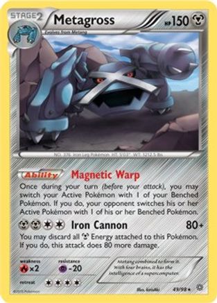 Metagross (49/98) (Theme Deck Exclusive) [XY: Ancient Origins]-1