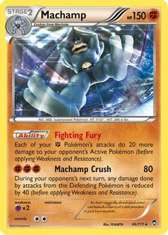 Machamp (42/83) (Theme Deck Exclusive) [XY: Furious Fists]-1