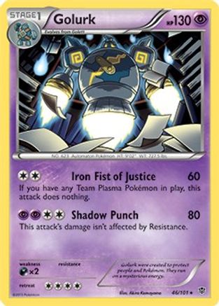 Golurk (46/101) (Theme Deck Exclusive) [Black & White: Plasma Blast]-1