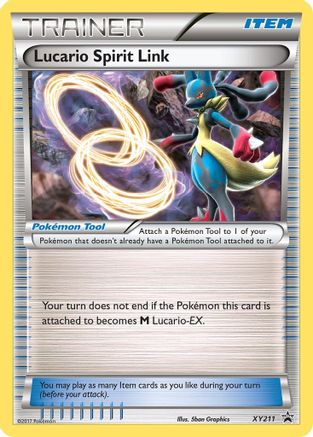 Lucario Spirit Link (XY211) [XY: Black Star Promos]-1