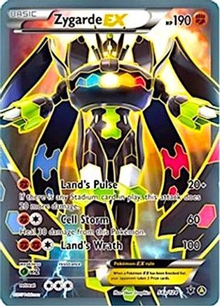 Zygarde EX (54a/124) (Alternate Art Promo) [XY: Fates Collide]-1