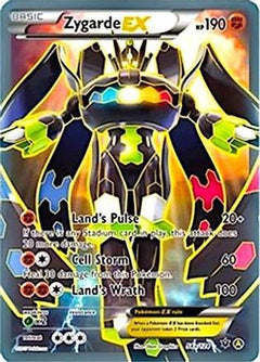 Zygarde EX (54a/124) (Alternate Art Promo) [XY: Fates Collide]-1