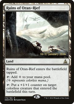 Ruins of Oran-Rief [Oath of the Gatewatch Prerelease Promos]-1