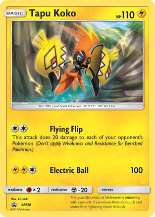 Tapu Koko (SM30) [Sun & Moon: Black Star Promos]-1